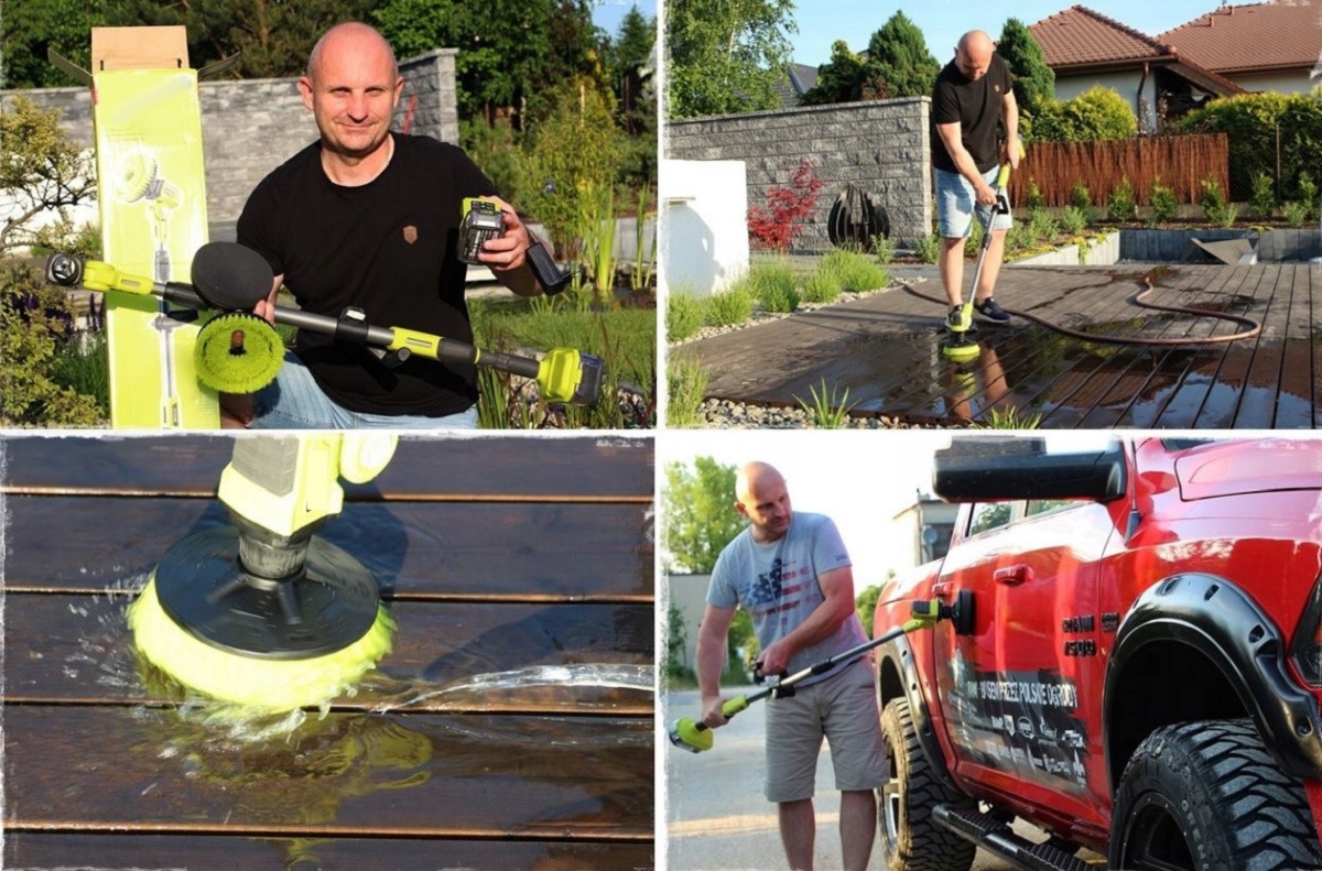 Kvalitná čistiaca a leštiaca kefa – bezdrôtová